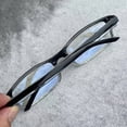 thumbnail image 1 of Men'S and Women'S Blue Transparent Lens Glasses - Relieve Eye Strain and Vertigo from Screens, Including Computers, mobile Phones and Gaming Equipment, Fashion Glasses, 1 of 6