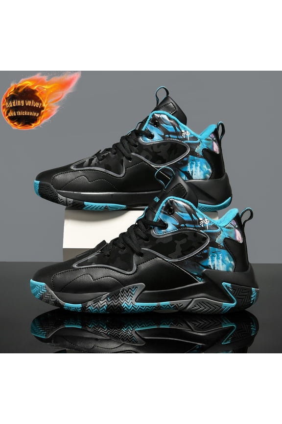 Men'S & Women'S Large Size Durable Slip-Resistant Basketball Sneakers - Low-Top Casual Shoes with Cushioned Rubber Sole, Arch Support & Height Boost - / Sneakers for Casual Attire, Gym