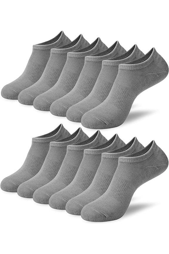 Men'S And Women'S Training Socks, Off Shoulder Ankle Socks, Low Cut Invisible Anti Slip Lining Socks, Multi Bag Casual Shoes, Suitable For 10 Pairs Of Gray Sports Shoes, Etc