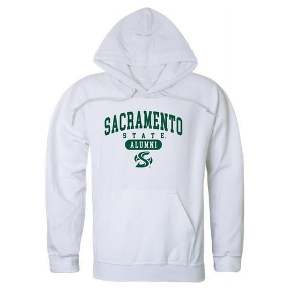 Men Sacramento State Hornets Alumni Hoodie, White - Extra Large