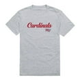 thumbnail image 1 of Men Saginaw Valley State Cardinals Script T-Shirt, Heather Grey - 2XL, 1 of 1