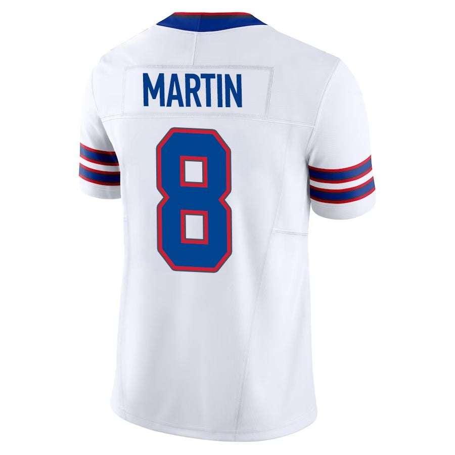 Men_Sam_Martin_8_White_Jersey - Walmart.com