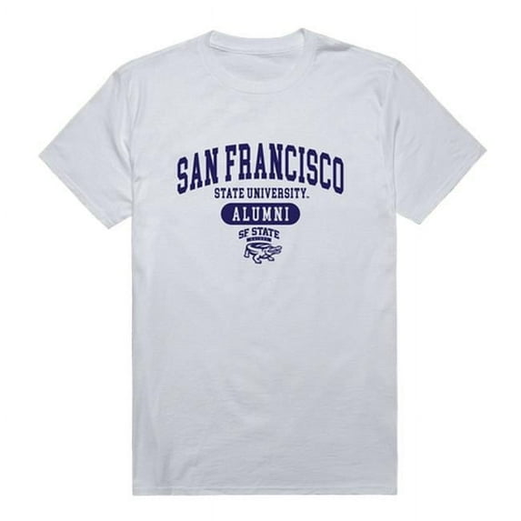 Men San Francisco State Gators Alumni T-Shirt, White - Medium