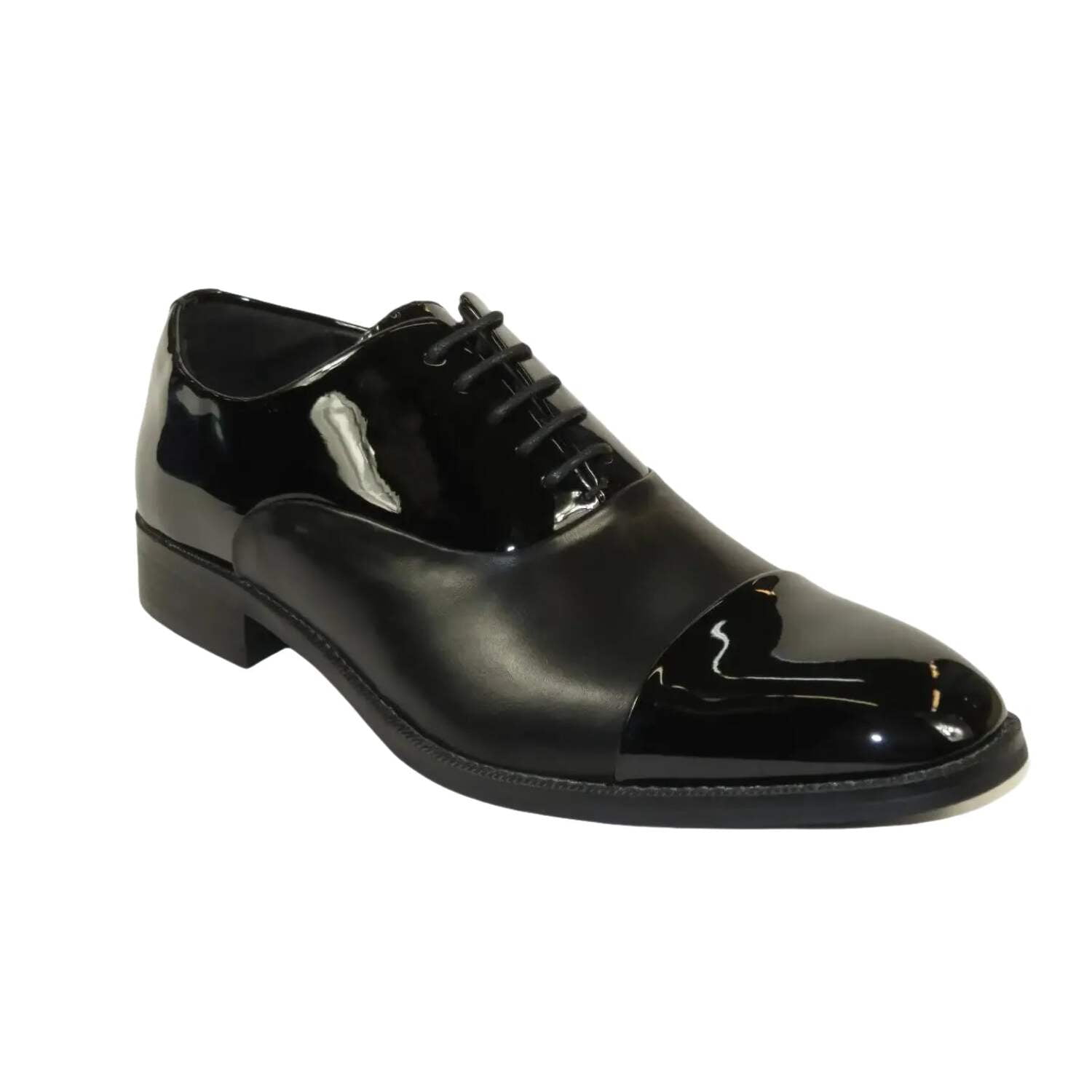 Men Santino Luciano Formal Dress Shoes Patent Leather Shiny Lace Up men-santino-luciano-formal-dress-shoes-patent-leather-shiny-lace-up