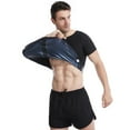 thumbnail image 1 of Men Sauna Sweat Vest, Hot Polymer Corset Compression Waist Tank Top Zipper Weight Loss Body Shaper Shirt, for Training, Workouts, etc., 1 of 1