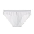 thumbnail image 1 of Men Seamless Half Transparent Underwear Low Waist Soft Lightweight Briefs Solid Color U Convex Underpants, 1 of 2