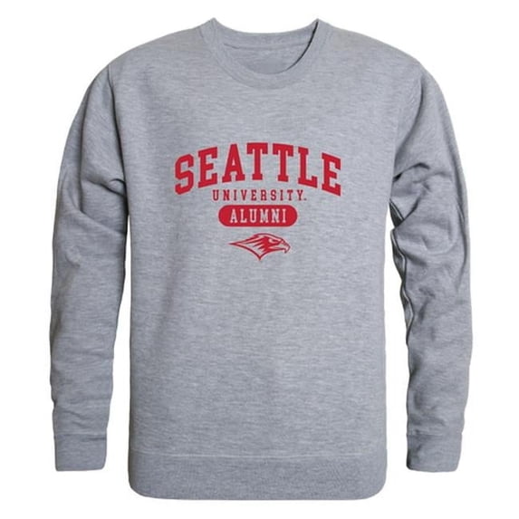 Men Seattle University Redhawks Alumni Fleece, Heather Grey - Small