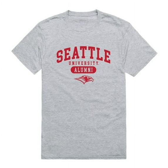 Men Seattle University Redhawks Alumni T-Shirt, Heather Grey - Extra Large