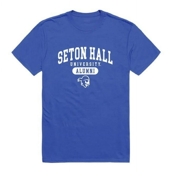 Men Seton Hall Pirates Alumni T-Shirt, Royal Blue - Medium