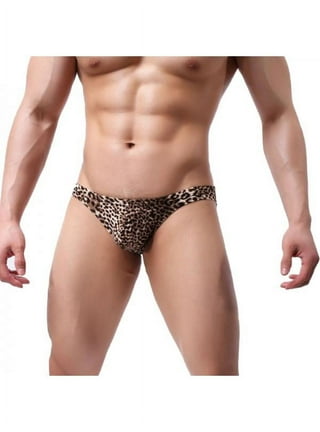 Mens Leopard Print Underwear