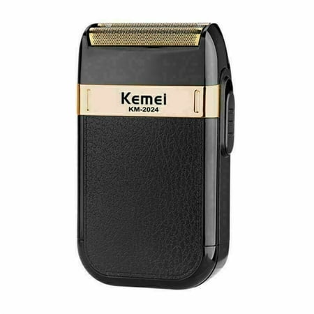 Men Shaver Razor, Waterproof Rechargeable Super Close Shave Trimmer Kit, KM-2024