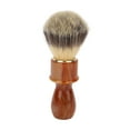 Men Shaving Brush Home Hair Salon Ergonomic Resin Handle Soft Hair Shaving Brush Face Grooming