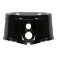 thumbnail image 1 of Men Shiny Leather Boxer, Sexy Open Crotch, Glossy PVC Leather, Wetlook Latex Short Pants, 1 of 6