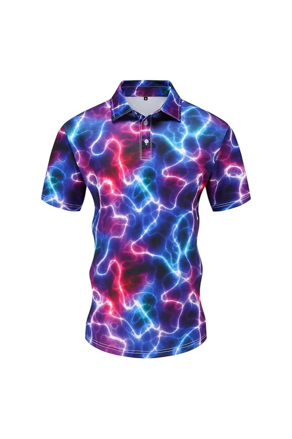 Men Shirt Stylish Print Comfort Fit Fabric Men Clothes,Dark Purple,M