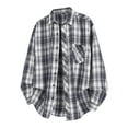 thumbnail image 1 of Men Shirts Casual Shirts Loose Fit Button Up Shirt Tee, 1 of 3