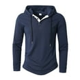 thumbnail image 1 of Men Shirts Mens Fashion Hoodies Sweatshirt Casual Long Sleeve Drawstring Pullover Hoodies, 1 of 8