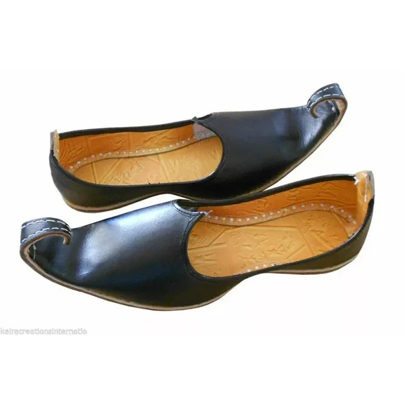 Men Shoes Aladdin Khussa Espadrille Leather Traditional Handmade Jutti US 8.5-13