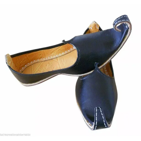 Men Shoes Aladdin Khussa Espadrille Leather Traditional Handmade Jutti US 8.5-13