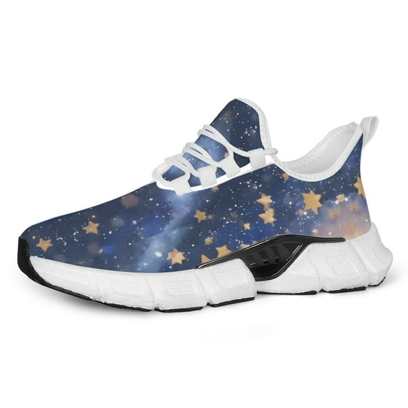 Men Shoes Fashion Casual Shoes Printed Sports Shoes With Popcorn Soft Soles Comfortable Runing Shoes