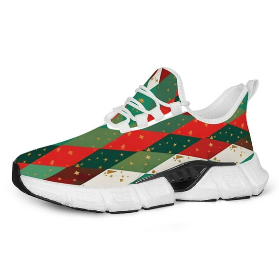 Men Shoes Fashion Casual Shoes Printed Sports Shoes With Popcorn Soft Soles Comfortable Runing Shoes