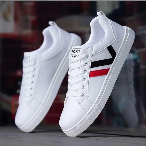Men Shoes Sneakers 2026 New Summer White Fashion Board White Men's Zapatillas Hombre Chaussure Homme