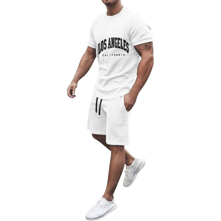 Nike mens shorts and top set online