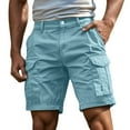 thumbnail image 1 of Men Short Shorts Men Casual Men's Casual Summer Shorts Lightweight Breathable Comfortable Outdoor Relaxed Fit Elastic Waist Soft Fabric For Daily Wear, 1 of 6