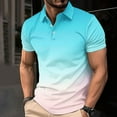 thumbnail image 1 of Men Short Sleeve Button down Linen Mens T-Shirts Cotton White Summer Tops Trendy 2025 Hawaiian Shirt for Men Cotton Large, 1 of 5