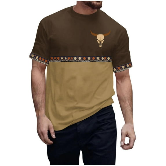 Men Short Sleeve Tops Casual Blouses for Men Fashion 2025 Work Out Shirts Gym Loose Long Sleeveless Tops For Men Blue Short Sleeve Tunic Tops for Men 2025