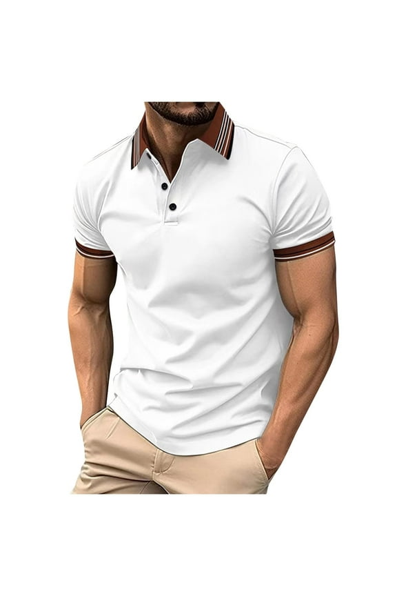 Men Short Sleeve Tops Dressy Casual Plus Size Blouses for Men V Neck Tshirts Shirts Graphic Funny Sayings Basic Fitted Tees Plus Size Tank Tops for Men 2025