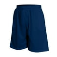 thumbnail image 1 of Men Shorts Casual Men's Breathable Summer Shorts Male Plain Mesh Shorts 2 Pocket Casual Basketball Shorts Gym Fitness Hop, 1 of 3