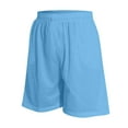 thumbnail image 1 of Men Shorts Casual Men's Breathable Summer Shorts Male Plain Mesh Shorts 2 Pocket Casual Basketball Shorts Gym Fitness Hop, 1 of 3