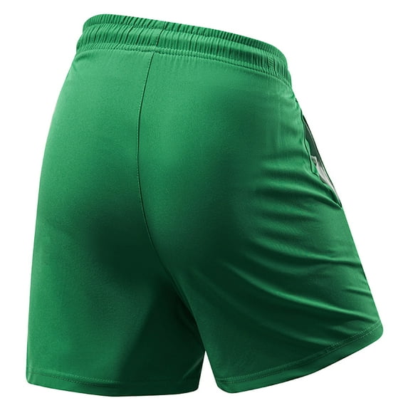 Men Shorts Casual Solid Color Shorts Slim Fit Straight Shorts Drawstring Elastic Waist Shorts Lightweight Shorts