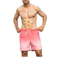 thumbnail image 1 of Men Shorts Summer Swim Trunks Dry Surf Boardshorts Bathing Suit With Mesh Lining Beach Shorts Mens Cargo Shorts Watermelon Red 2XL, 1 of 8