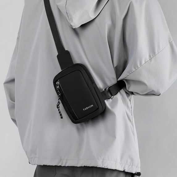 Men Shoulder Bag Casual Travel Outdoor Nylon Crossbody Large Capacity Multifunctional Street Men Bag Men's Bags