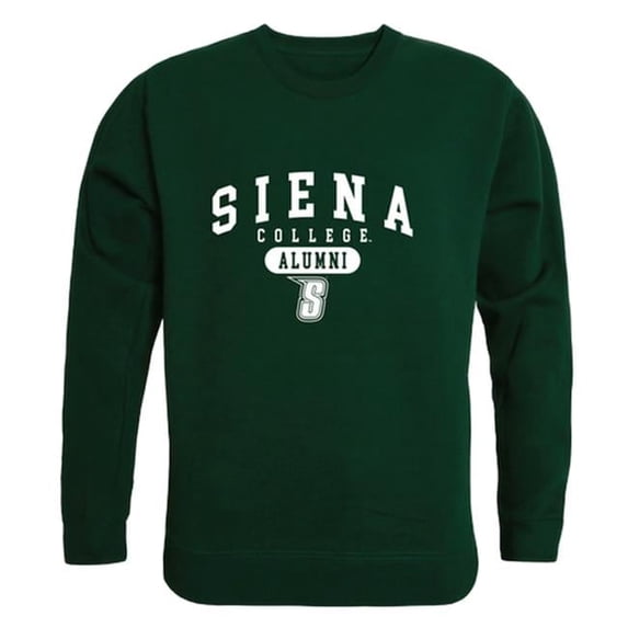 Men Siena College Saints Alumni Fleece, Forest Green - Medium