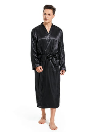Bohemian Mens Silk Kimono Green & Gold Silk Kimono Robe for Man Silk Pajama  Robe for Men Bathrobe Perfect Christmas Gift for Him 