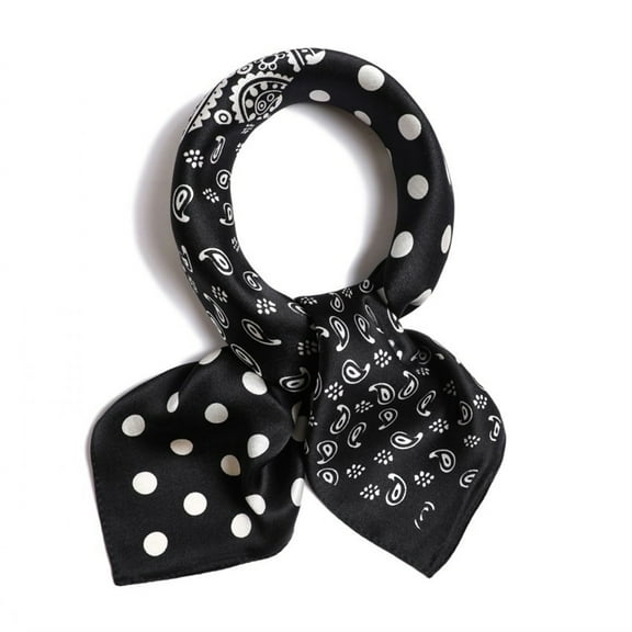 Men Silk Scarves 100 Silk 21" x 21" Square Neck Scarf Breathable Lightweight Neckerchief Fashion