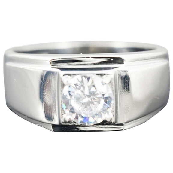 Men Silver Promise Rings Delicate Design Knot Set Diamond Fashion Ring Light High Grade Ring round Ring Stainless Steel Ring Colorful Rings Dragon Ring Ring Size 9 Oral Ring Rings Jewelry Mens Dragon