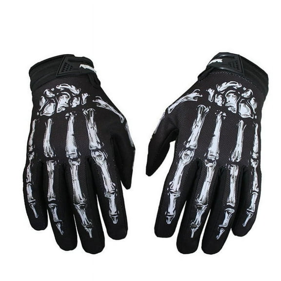 Men Skeleton Mechanic Warm Sport Gloves Windproof Ski Snowboard Motorcycle Glove