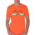 thumbnail image 1 of Men Skeleton T-Shirt for Halloween Pumpkin Skeleton Hand Shirts, 1 of 4