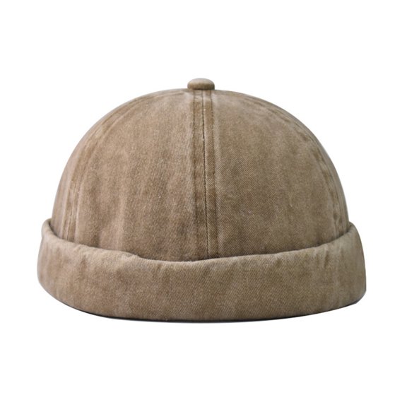 Men Skullcap Adjustable Design Fashionable Appearance Accessories Men Retro No Brim Hats for Outdoor Activities