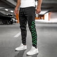 thumbnail image 1 of Men Slim Running Joggers Elastic Waist Pants Sweatpants Sports Workout Trousers, 1 of 11