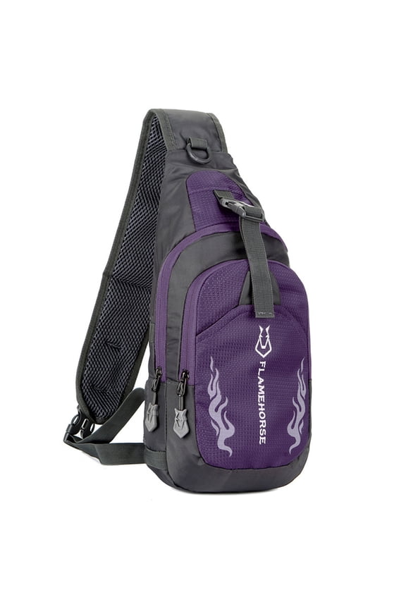 Men Sling Chest Crossbody Bag Shoulder Bag Travel Sports Gym Daypack