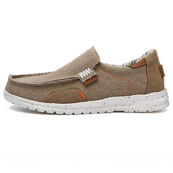 Men-Slip on Walking-Loafers Casual-Shoes - Wide Width Comfortable Orthopedic Shoes for Men