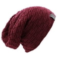 thumbnail image 1 of Men Slouchy Beanie Winter Hats Cool Beanies Lined Knit Warm Thick Skully Hat, 1 of 8