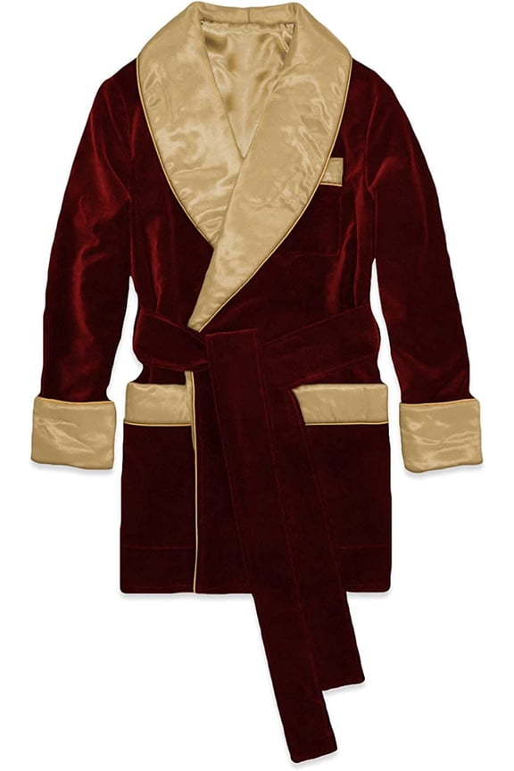 Men' Smoking Jacket Double Breasted Dinner Party Wear Blazer 