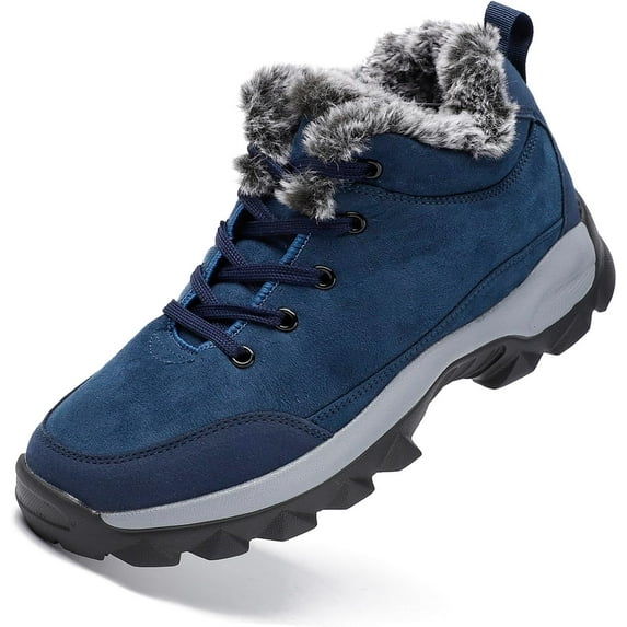 Men Snow Boots Outdoor Shoes For Male Thick Sole Sneakers for Men Winter Shoes Botines Tenis Keep Warm Fluff Mens Ankle Boots