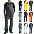 thumbnail image 1 of Men Snow Ski Snowpants Men's Waterproof Windproof Insulated Snow Ski Bib Overalls, Thermal Winter Snowpants for Skiing, Snowboarding, Camping and Outdoor Activities, 1 of 10