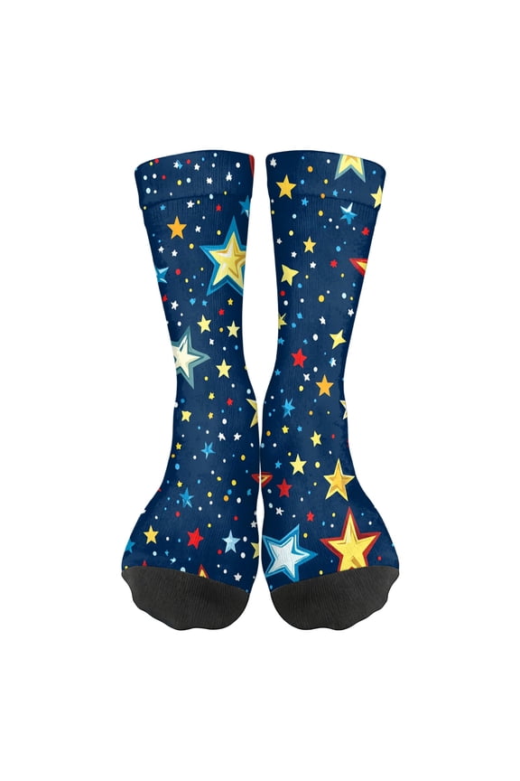 Men Socks,250th Anniversary Patterned Socks Set Multiple Designs Socks Daily Wear Casual Outfits Soft Knit Socks Socks Fun Graphic Socks